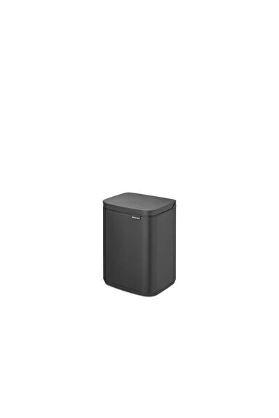 Brabantia BO Κάδος Απορριμμάτων Πλαστικός Γκρι με Μηχανισμό Ώθησης 4 λίτρων