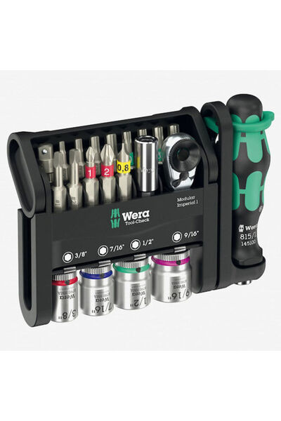 wera Tool-Check Αρθρωτή Αυτοκρατορική Θήκη Εργαλείων 1 με 21 Εργαλεία Κωδικός...