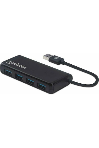 MANHATTAN IUSB3-HUB4M Διανομέας USB 3.2 με 4 θύρες με σύνδεση USB-A Κωδικός: ...