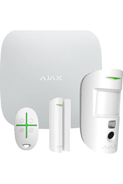 Ajax Σύστημα Συναγερμού Ασύρματο StarterKit Cam με Αισθητήρα Κίνησης, Αισθητή...
