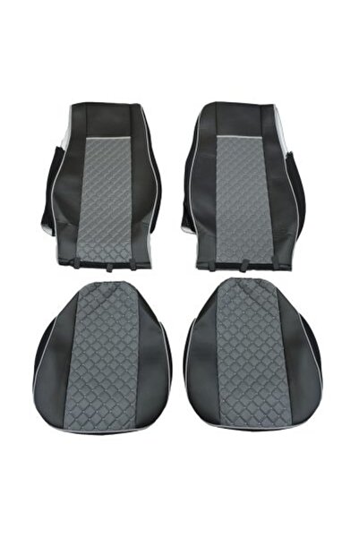 DELUXETUNING Set huse scaune camion compatibile DAF XF euro 6 2012->, piele e...