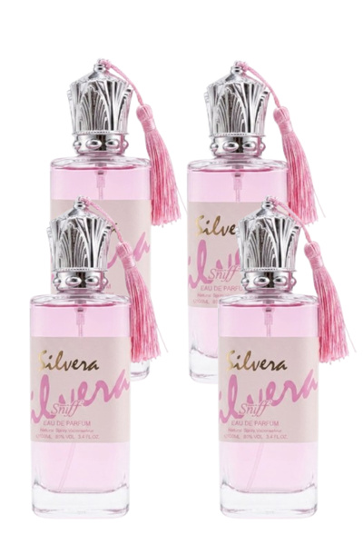 Sniff 4 قطع من عطر سيلفيرا 100 مل
