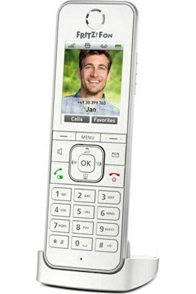 Ticaret Avm AVM FRITZ!Fon C6 (Διεθνές) Ασύρματο Τηλέφωνο IP Λευκό
