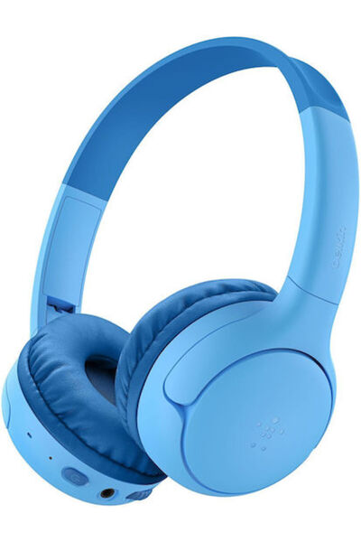 Belkin Soundform Mini 2 Ασύρματα / Ενσύρματα Παιδικά Ακουστικά On-Ear Μπλε