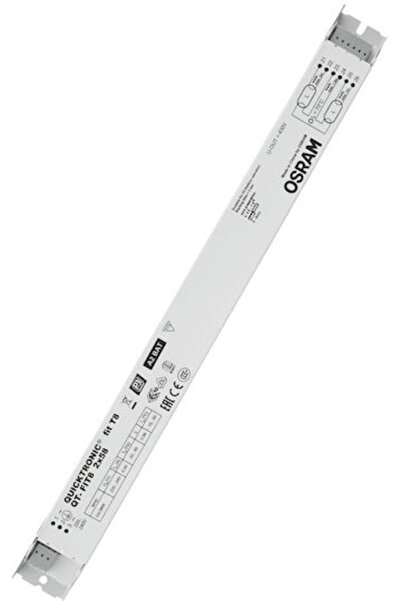 Osram QT-FIT8 Μετασχηματιστής για Φωτιστικά Σώματα Ηλεκτρονικό Έρμα 2x58W 294289