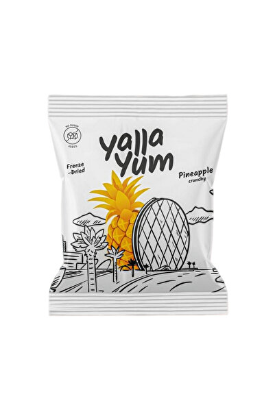 Generic Brand YALLA YUM Freeze Dried Pineapple Crunchy | 15 g