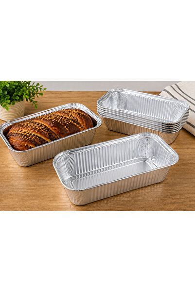 OEM Tavă Mare și Adâncă din Aluminiu pentru Cozonac set 100 buc, Formă Dreptu...