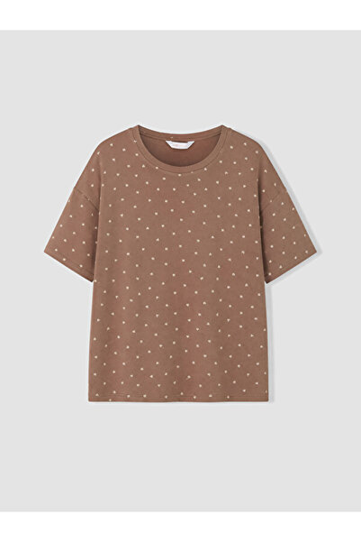LC Waikiki I Heart Embroidered Women's Pajama Top from Freezen Store
