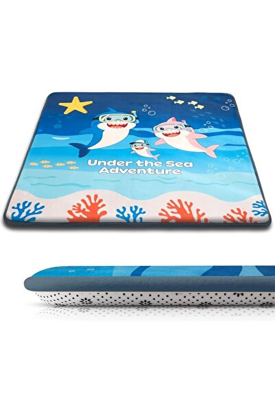GENERAL RONGFA Baby Play Mat 50x50x1.3 Inch, Memory Foam Crawling Mat, Non-Sl...