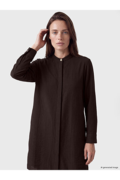 LC Waikiki Quality Pieces from Çelebi Store Dik Roba Collar Women's Shirt Tunic
