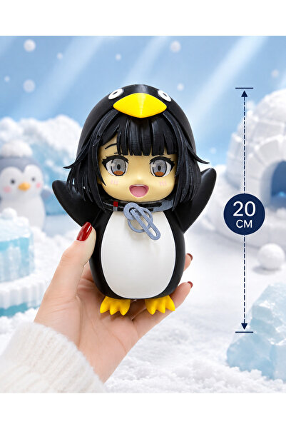 VRDCHLOE Little Administrator Gugu Gaga - Penguen Kostümlü Sevimli Anime Kız ...