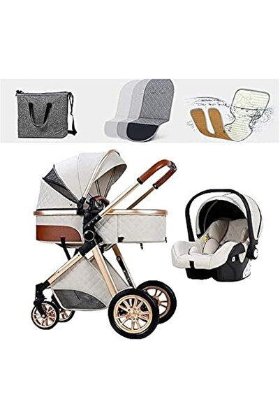 GENERAL Lightweight Infant Strollers 3 in 1 Baby Trolley, Foldable Stroller C...