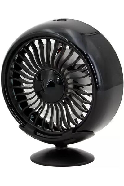 Generic USB Car Fan, 3 Speed 7 Blades Car Vent Fan with LED Lights, 360° Rota...
