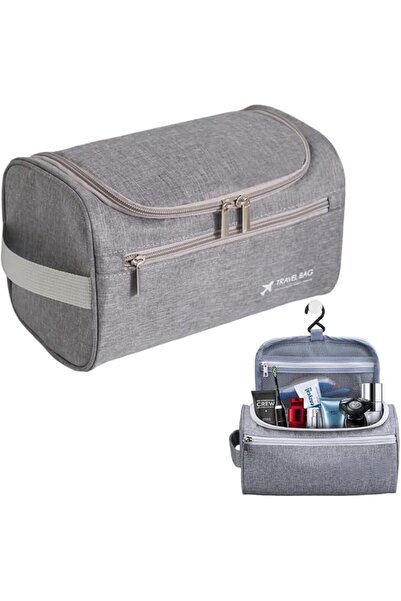 SmartMaster Travel Toiletries Storage Bag with Hooks, Hanging Cosmetics Stora...