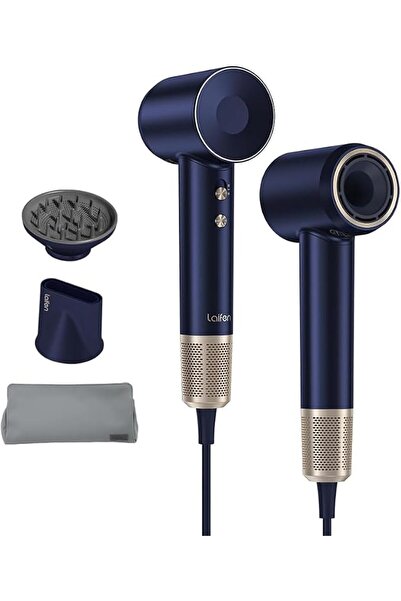 Laifen Swift Premium High-Speed Hair Dryer Royal Blue Gift Box, Professional ...