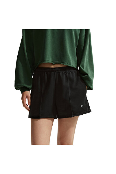 Nike W NSW OFFLN CHLL FT SHORT II3980-010 Μαύρο XS