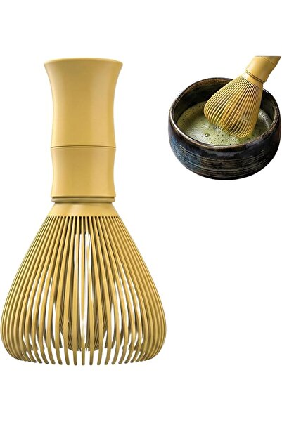 ToolHouse مضرب شاي يدوي لمسحوق الشاي الأخضر الماتشا، مضرب يدوي لرغوة اللاتيه ...