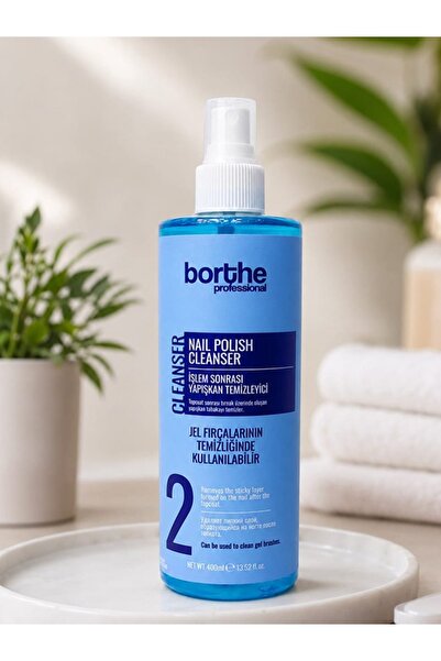 Borthe Professional Borthe Cleanser İşlem Sonrası Yapışkan Temizleyici 400ml