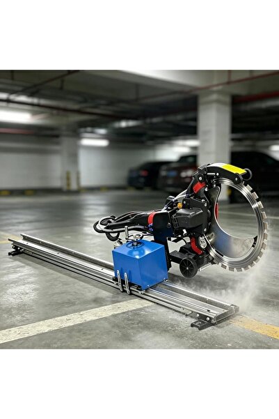 GENERAL Electric Ring Saw Set with Automatic Travel Function, Alloy Rail, Adj...