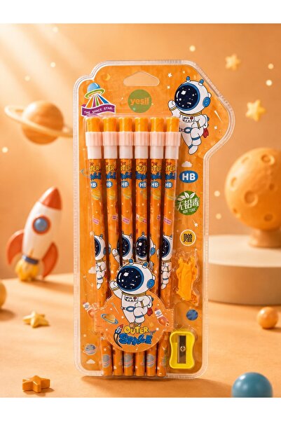 YEŞİL KIRTASİYE Astronaut 12 Li Pencil