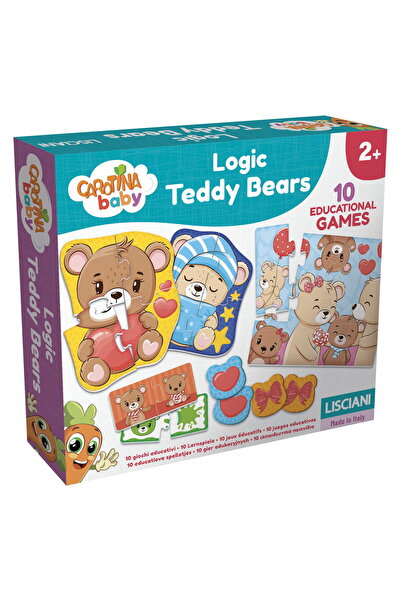 Lisciani Moje první logická hra - Lisciani Happy Bears, vícebarevné provedení...
