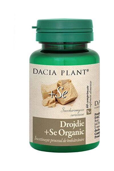 Dacia Plant Organic selenium yeast 60cp