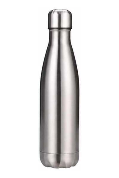 Generic 500ml Stainless Steel Water Bottle – Leakproof Reusable Metal Sports ...