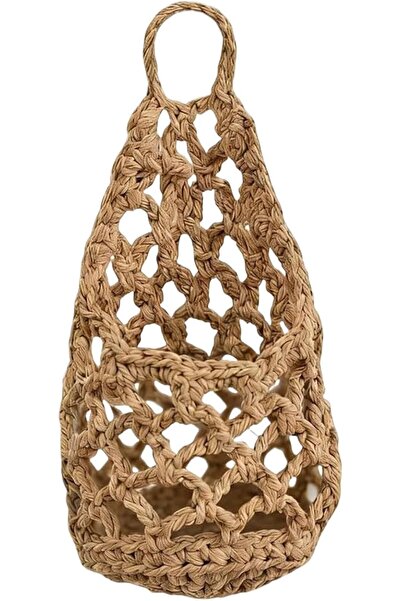 Generic Plant Hanger Cotton Rope Woven Macrame Space Saving | Plant Pot Hange...