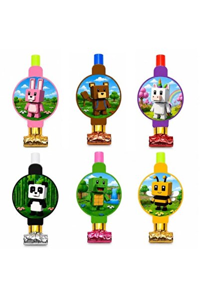 parti show Super Bear Adventure Parti Düdüğü 6 Adet