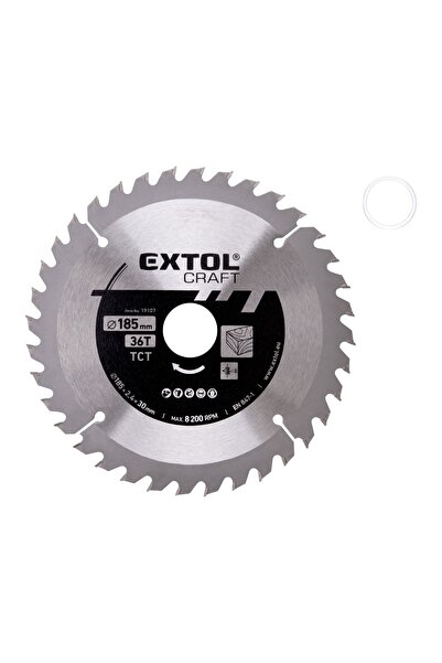 EXTOL CRAFT Циркулярен диск с твърдосплавни зъби, EXTOL CRAFT, 19107, 185x2.4...