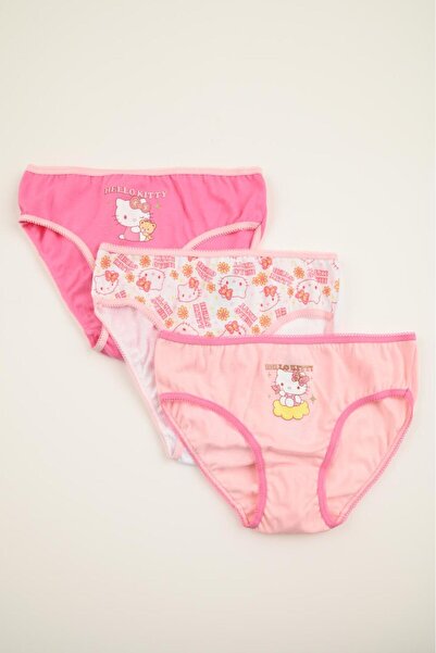 Sun City Fashion Group Σετ κυλοτάκια 3τμχ. κορίτσι "Hello kitty" ροζ