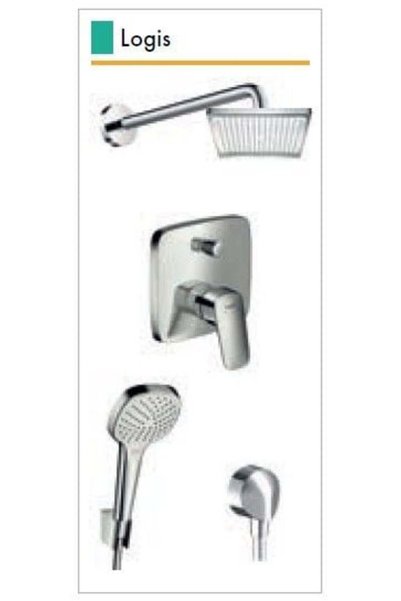 Hansgrohe Logis Ankastre Duş Seti