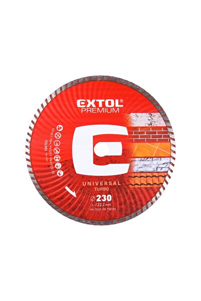 Extol Premium Disc diamantat 230x22.2x2.8mm, Extol Premium, 108755