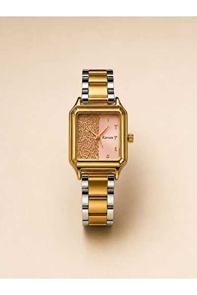 KAREEN Women's Watch Luxury Soft Stainless Steel Square Watch 2 Years Warranty