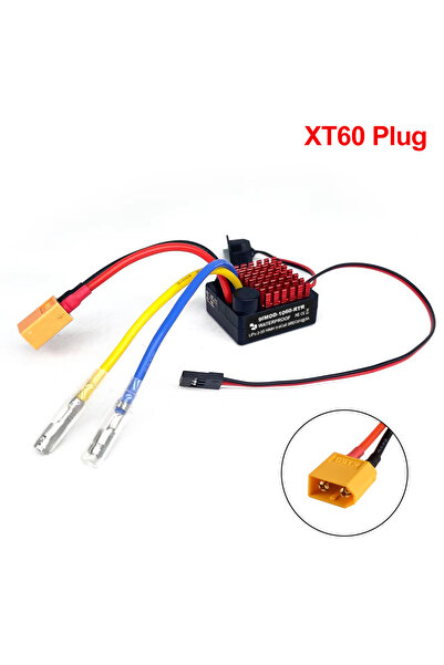 Choice1 XT60 Plug 9IMOD 60A نحى منظم سرعة السيارة ESC لسيارة RC 1/10