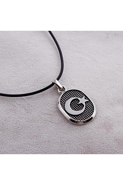 ZERO LAND Ilkestor Moon Star (232016) Necklace-Silver Color
