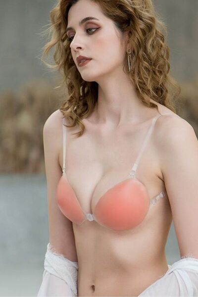 SEBURAM COLLECTION Women's Transparent Strapless Breast Enhancer Invisible Ad...