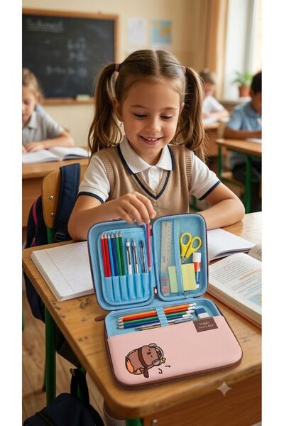 İpek Arya Capybara XL Pencil Bag / Box Eva Model 6