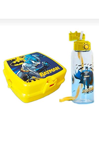 miço kids Atman Food Container + 500 ml Water Bottle Batman Nutrition Container