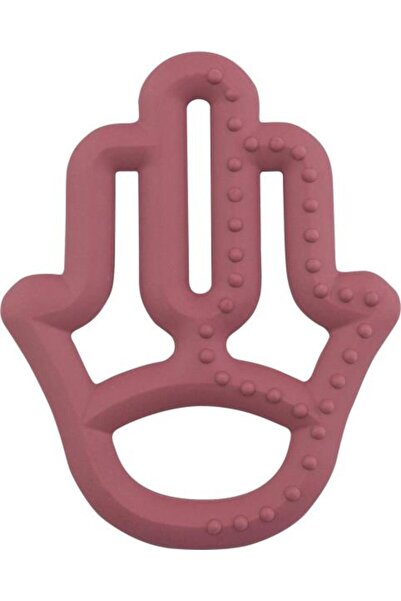 NW NessiWorld Teether Mother's Hand Velvet Rose