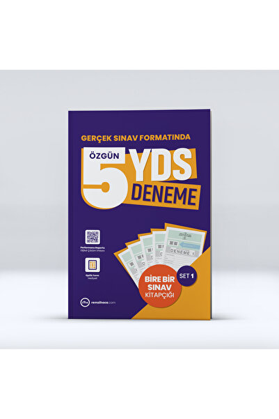 RH Pozitif Yayınları 5'li Tıpkı Basım YDS Denemeleri | Set 1