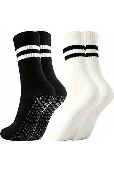 STARSTAR Pilates socks, yoga women's mid-calf non-slip cotton sizes 39-42, su...