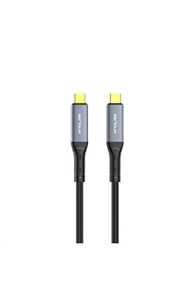 SERIOUX Kabel USB-C na USB-C, 240W, s integrovaným čipem E-marker, vysokorych...