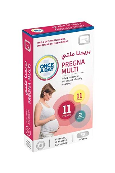 Quest Pregna Multi - To Help Prepare Healthy Pregnancy 30 Tablets