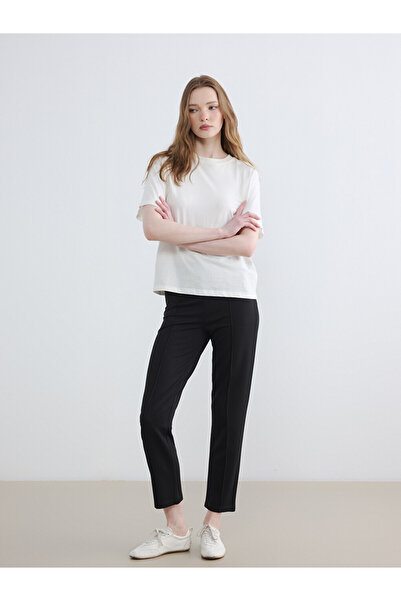 LC Waikiki Elastic Waist Women's Cigarette Trousers