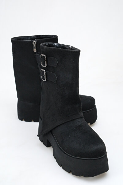 Solo Bag Women's Daily Belted Double Buckle Comfortable Stylish Wedge Heeled ...