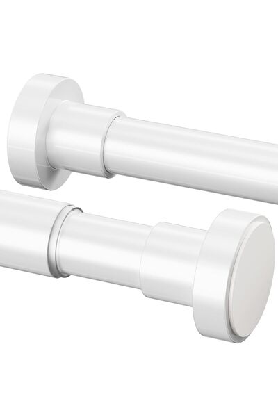 OtherMax Bară telescopică pentru duș, reglabilă, rezistentă, albă, 72-175 cm,...