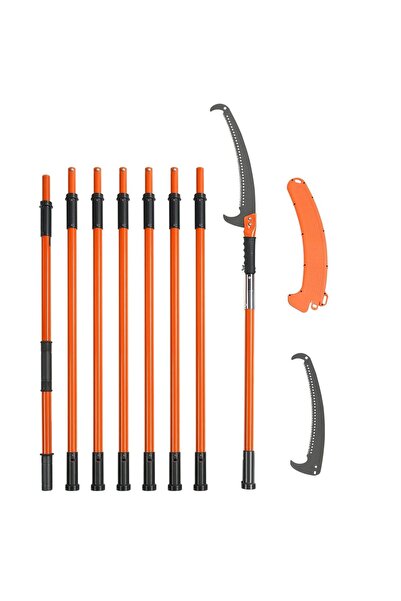 VEVOR Fierastrau extensibil lungime 2.24-8.24 m, elemente din fibra de sticla...