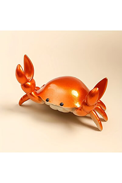 Choice Orange 1 Large Crab-Shaped Phone Stand, Cute Cartoon Crab Pen Holder a...