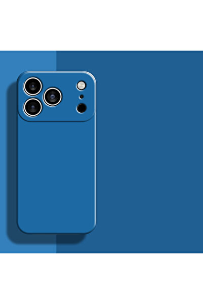 Choice61 iPhone17 Pro Blue Liquid Silicone Phone Case for iPhone 17 Pro Max 1...